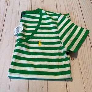 Polo by Ralph Lauren Striped Tee NWT